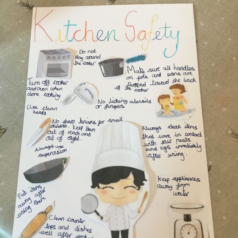 Main Kitchen Safety Poster 